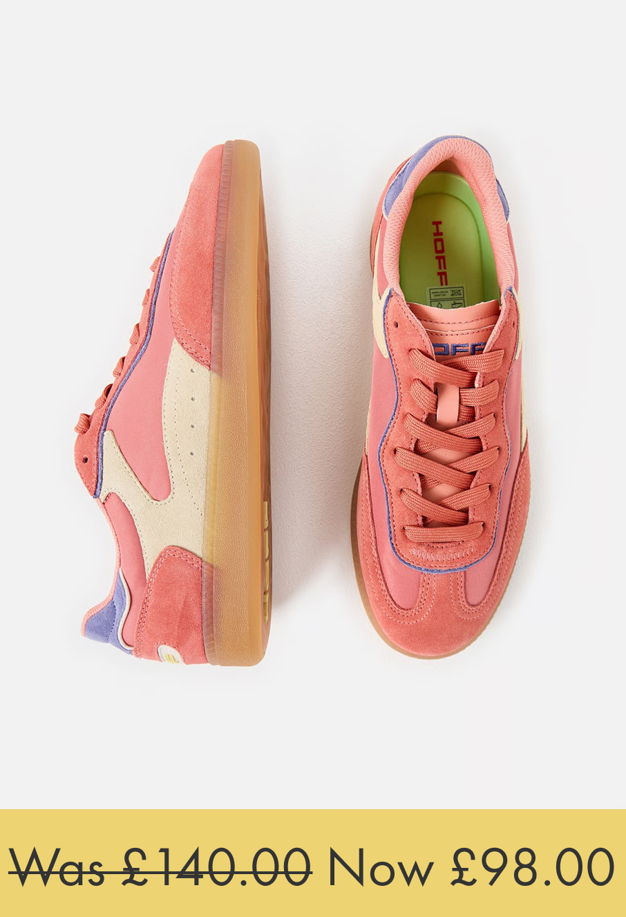 HOFF Park Coral Pink Trainers